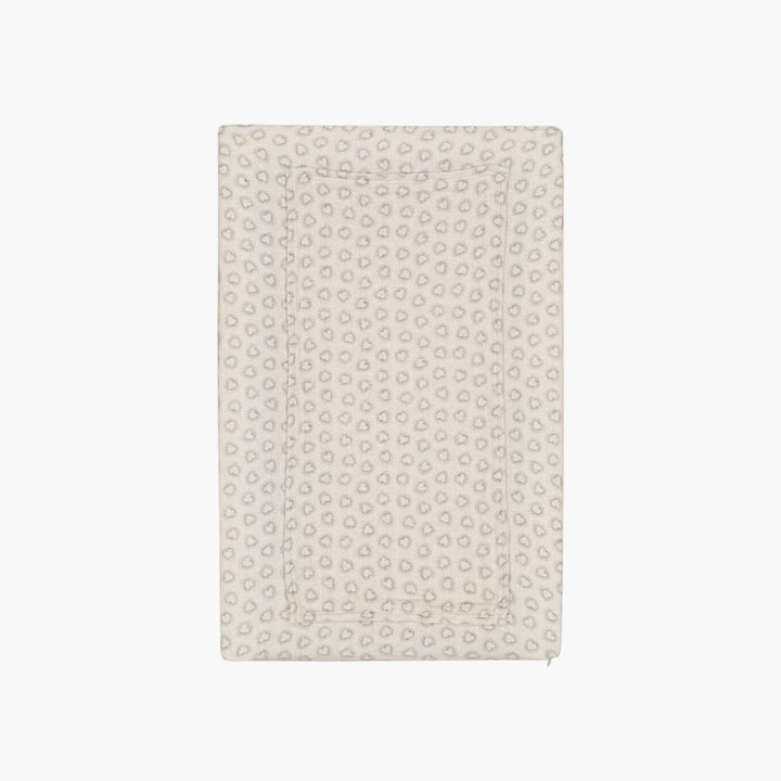 Dotted Heart Changing Pad Cover