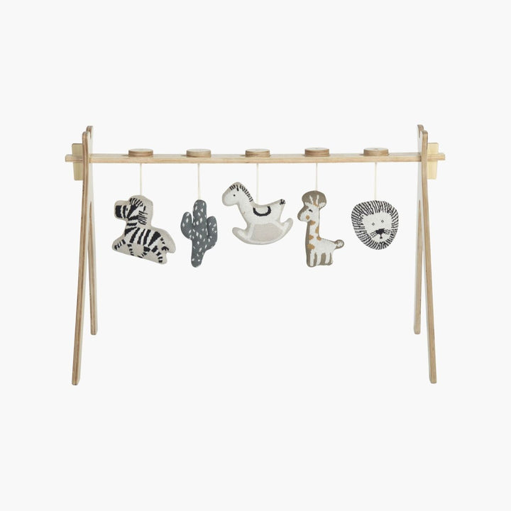 Liste de Naissance Steinier I Arche de Jeu Bois + Jeux Tricot Animaux