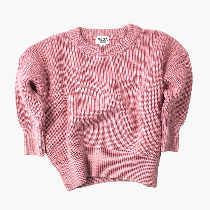 Cordero Knitted Sweater Coral Pink