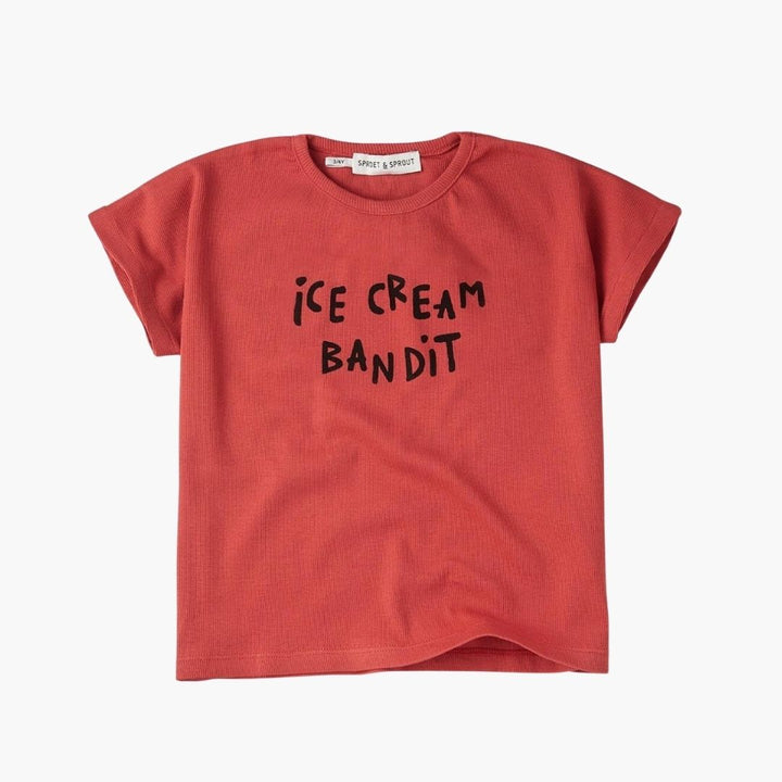T-Shirt Red Ice Cream Bandit