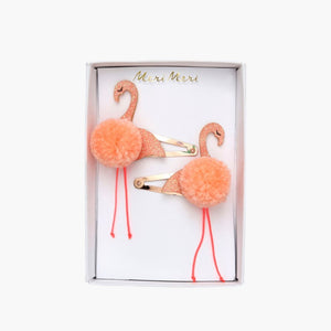 MERI MERI Clips à Cheveux Flamingo