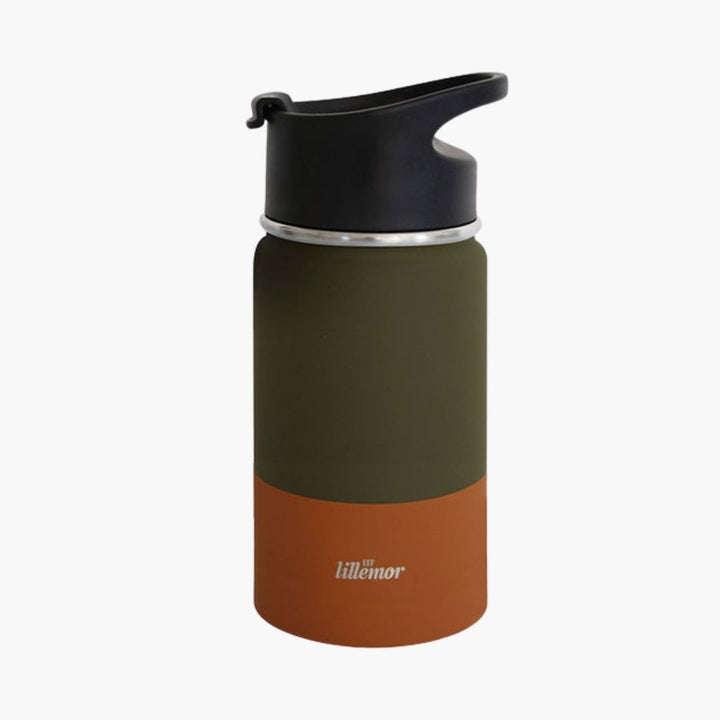 Green / Palm Insulated Water Bottle