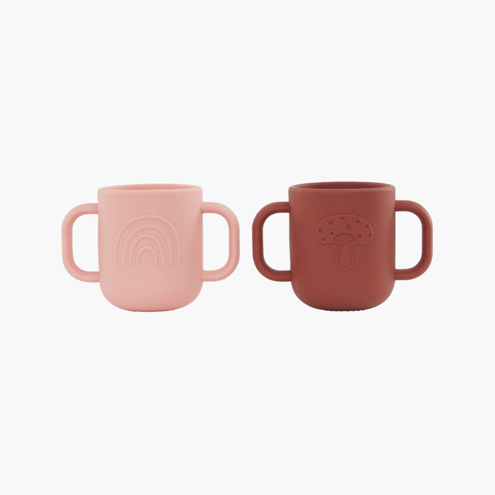 Pack of 2 Kappu Coral / Nutmeg Cups