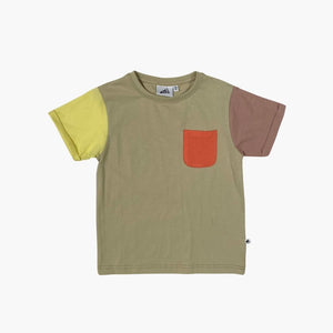 T-Shirt Color Block Alfafa