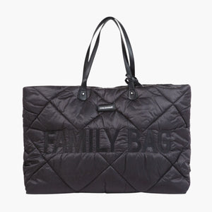 Black Quilted Family Bag