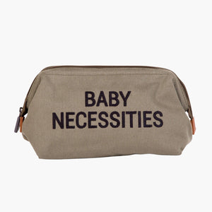 Baby Necessities Khaki Toiletry Bag