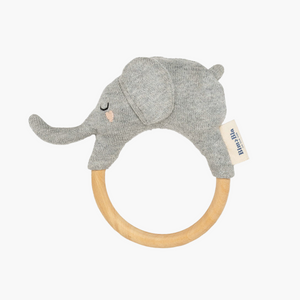 Elephant Gray Teething Ring