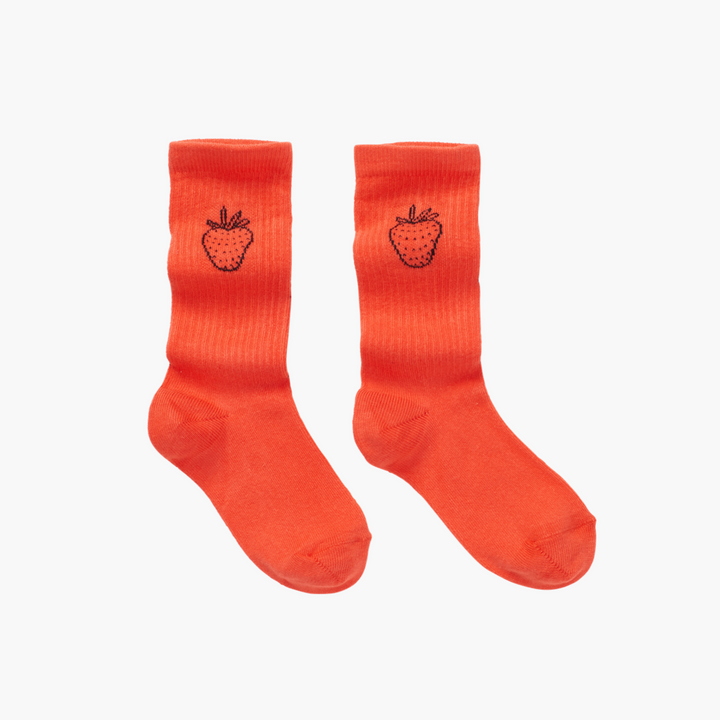 Chaussettes Hautes Strawberry Red