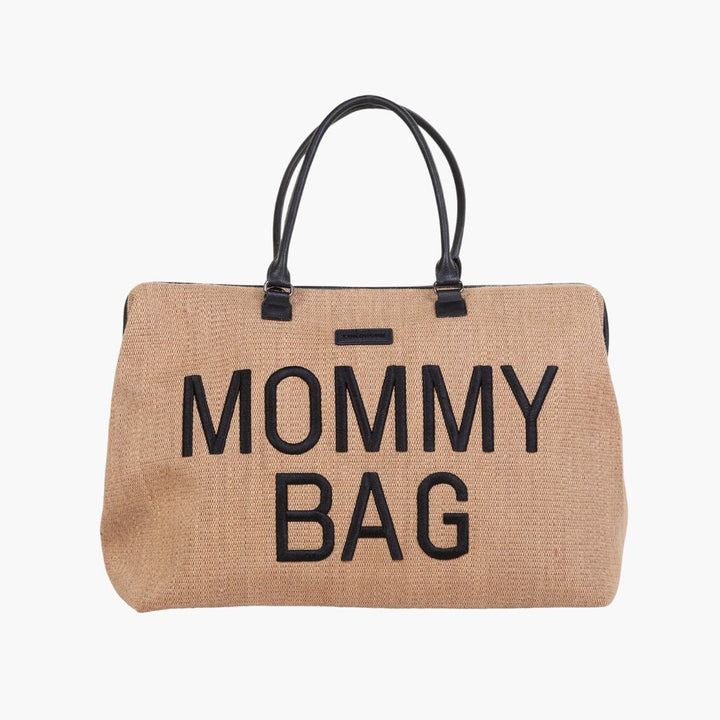 Mommy Bag Raffia Look