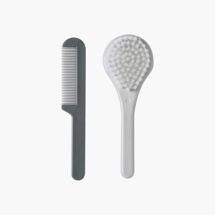 Baby Comb and Brush Sage Green