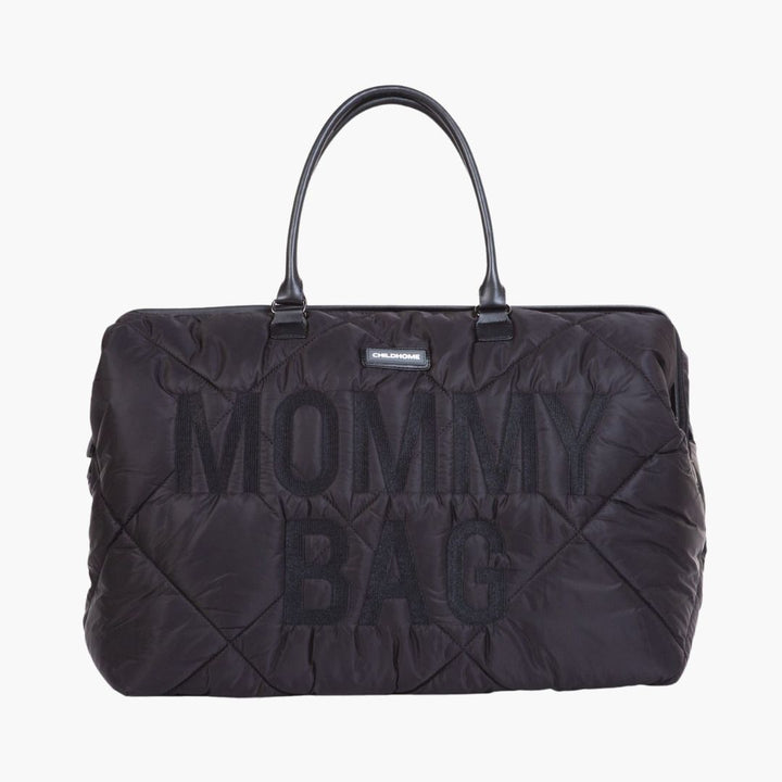 Mommy Bag Quilted Black