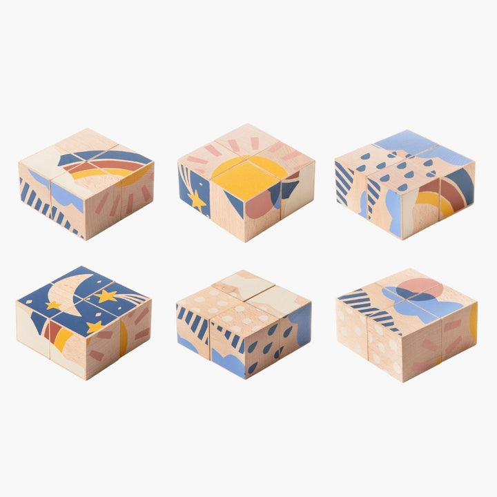 Weather Wooden Cubes