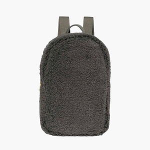 Sac Dark Grey Teddy Mini Backpack