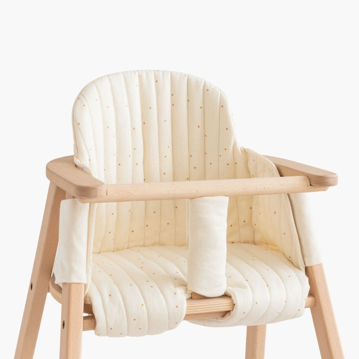 Cushion High Chair Honey Sweet Dots Natural